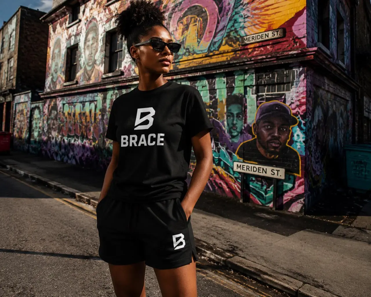 Brace women street lifestyle